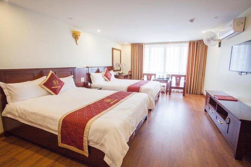 Khach San Kim Dong Hotel Hoang Nga Exterior photo